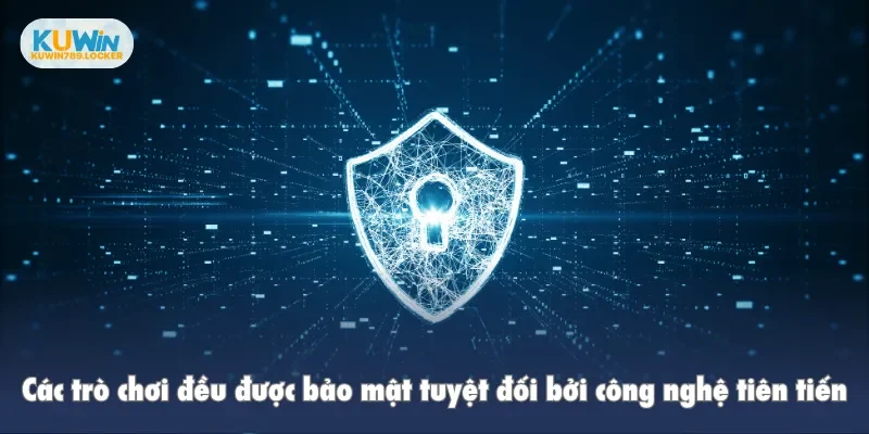 Các trò chơi đều được bảo mật tuyệt đối bởi công nghệ tiên tiến