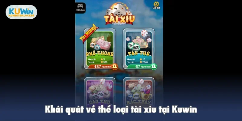 Khái quát về thể loại tài xỉu tại Kuwin